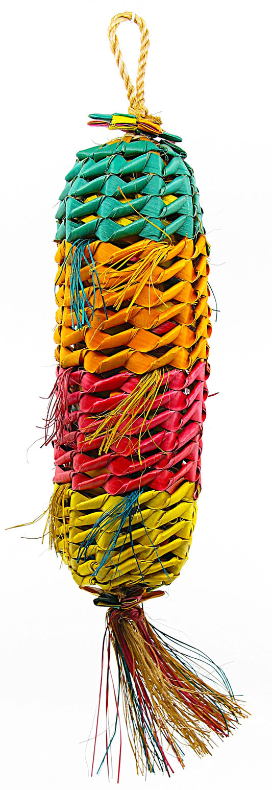 Vibrant, large melon with a textured green rind and juicy, sweet flesh, perfect for refreshing summer snacks.