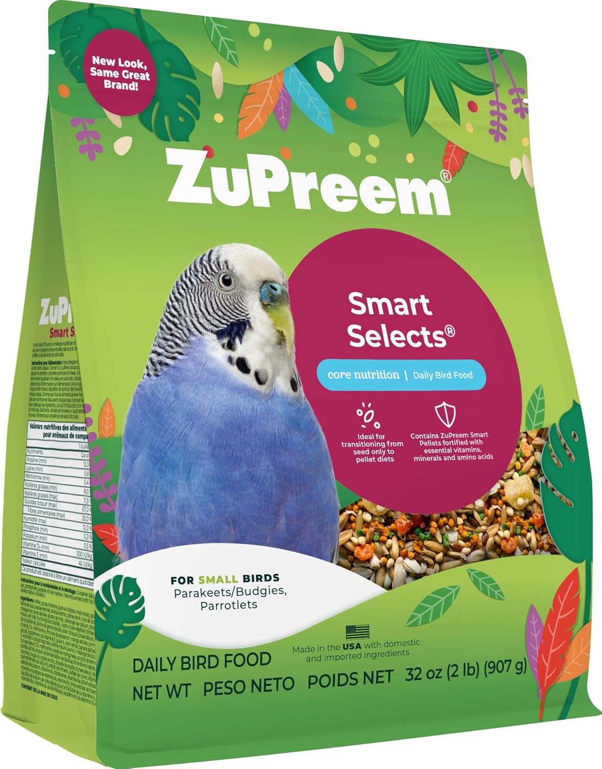 Smart Selects Small Birds 2lb - Zupreem