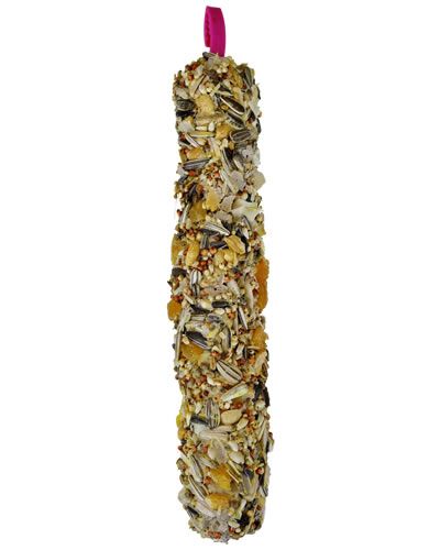 Delicious Smakers Coconut & Nut Maxi Parrot Treat Sticks, two long 12-inch sticks packed with natural, tasty ingredients.