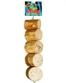 Colorful Fiesta Bird Kabob-Wesco toy, crafted from natural sisal and soft fibers, perfect for medium to large birds to chew and preen.