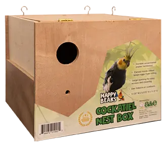 12" Cockatiel Nest Box A&E Cage Co