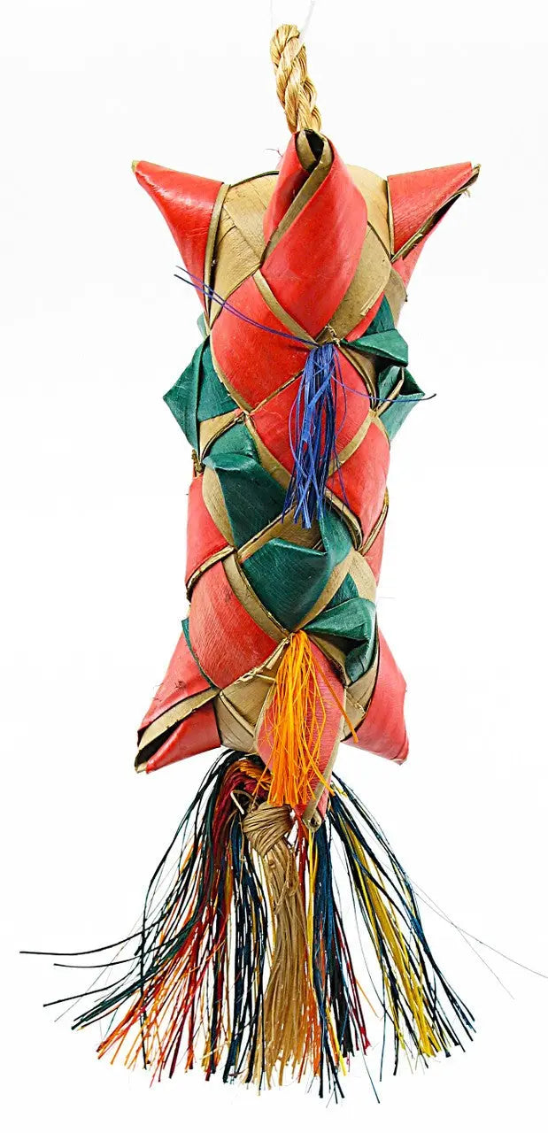 Vibrant Carnival Sm costume with colorful feathers and intricate patterns, perfect for festive celebrations.