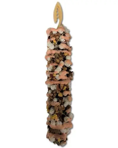 Vibrant Smakers Premium Mandarin treat stick for small animals like hamsters and guinea pigs, packed with natural ingredients.