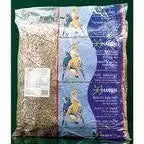 Vibrant mix of premium seeds in Hari VME Pigeon & Dove 25lb bag, crafted for optimal nutrition and taste for birds.