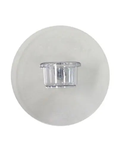 Locking Scatter Guard-Smart Crock in a 10-inch diameter, designed as a clear barrier to prevent food tossing by birds.