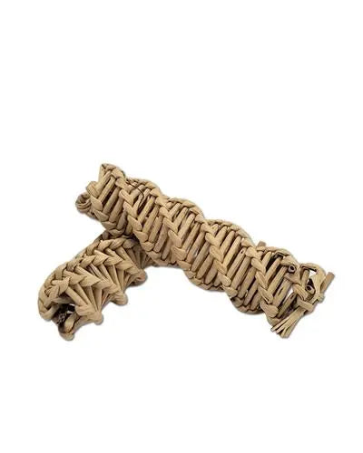 Vibrant Colored Vine "DNA" bird toy part, showcasing a twisted, natural vine design in assorted hues, measuring about 3.25 inches long.