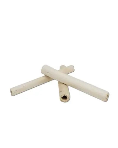 Natural jute sticks for bird toys, showcasing a bundle of textured, earthy-brown sticks, roughly 2.5 inches long.