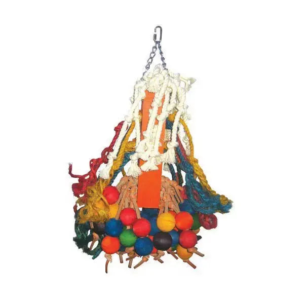 Giant Cluster of Hanging Wood Bells A&E Cage Co