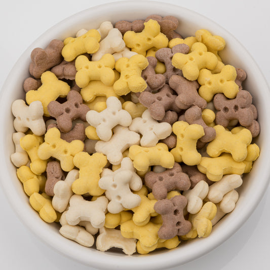 LoLo Bone Shaped Biscuit - Assorted Flavors - MINI (Stand Up Pouch)