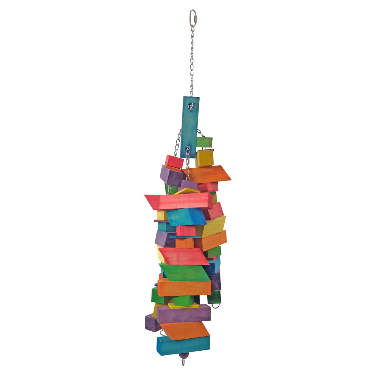 Chunky Colors Large Wood Hanging Toy Happy Beaks