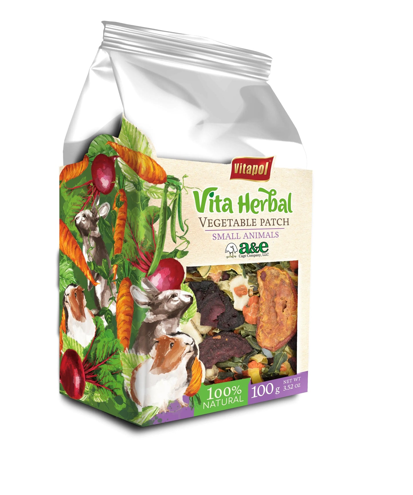 Vita Herbal Vegetable Patch Mix 100g A&E Cage Co