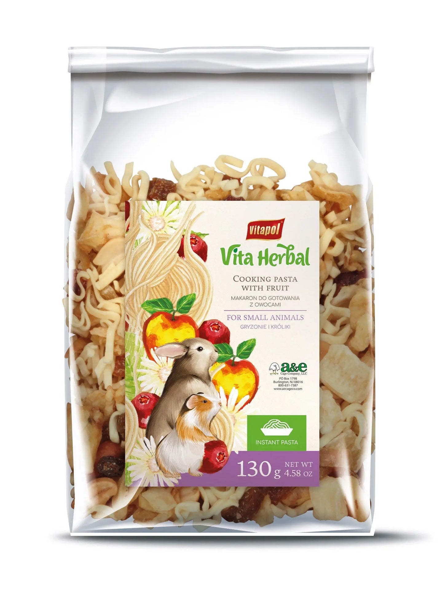 Vita Herbal Pasta w/Fruits 130g A&E Cage Co
