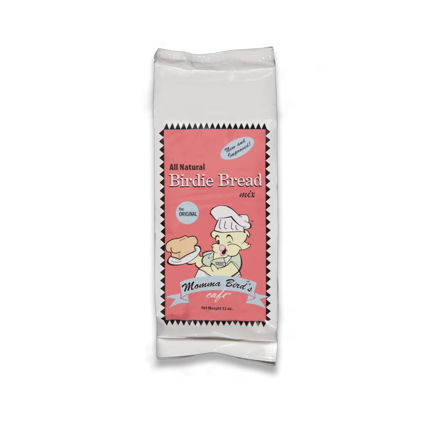 Momma's Original Birdie Bread, packed with vibrant organic cherries, blueberries, citrus, and crunchy seeds and nuts.