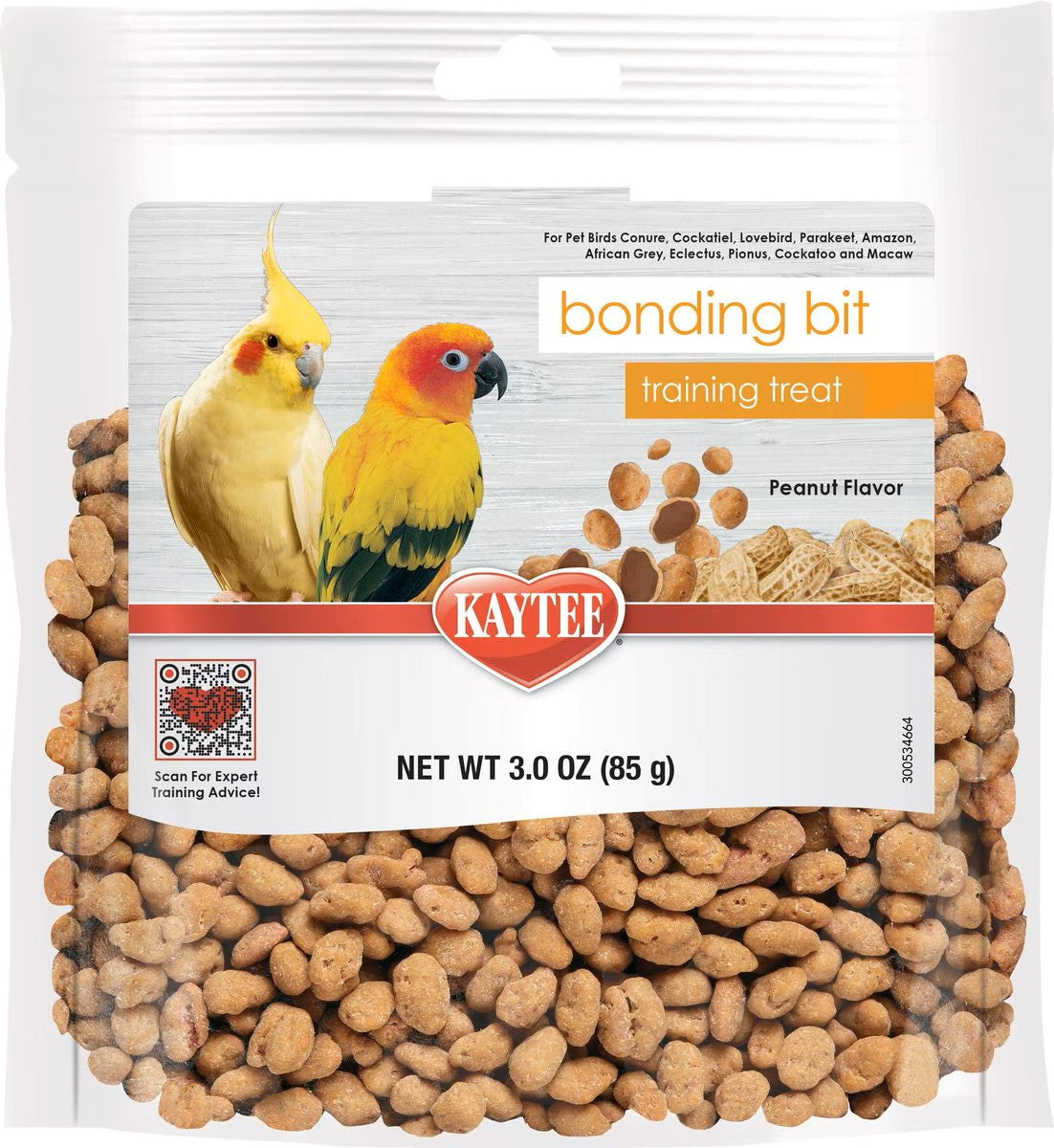 3-oz Kaytee Bonding Bits Peanut Butter Flavored Bird Training Treats