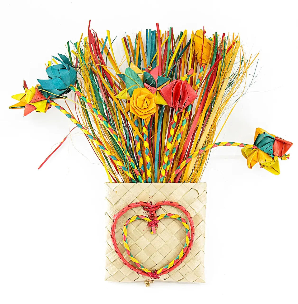 Vibrant large floral bouquet with colorful blooms and lush greenery, perfect for brightening any space or occasion.
