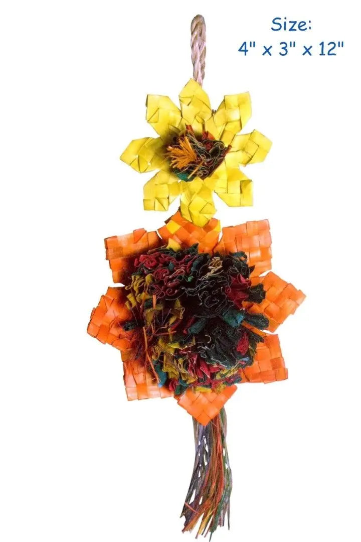 Bright yellow sunflower medallion with intricate petal details, radiating warmth and charm on a delicate chain.