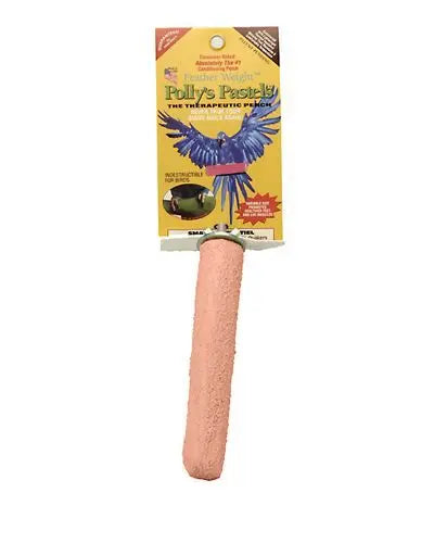 Vibrant MD Pastel Pedicure Perch by Polly's, a therapeutic bird perch in soft hues, designed to naturally trim nails and promote foot health.