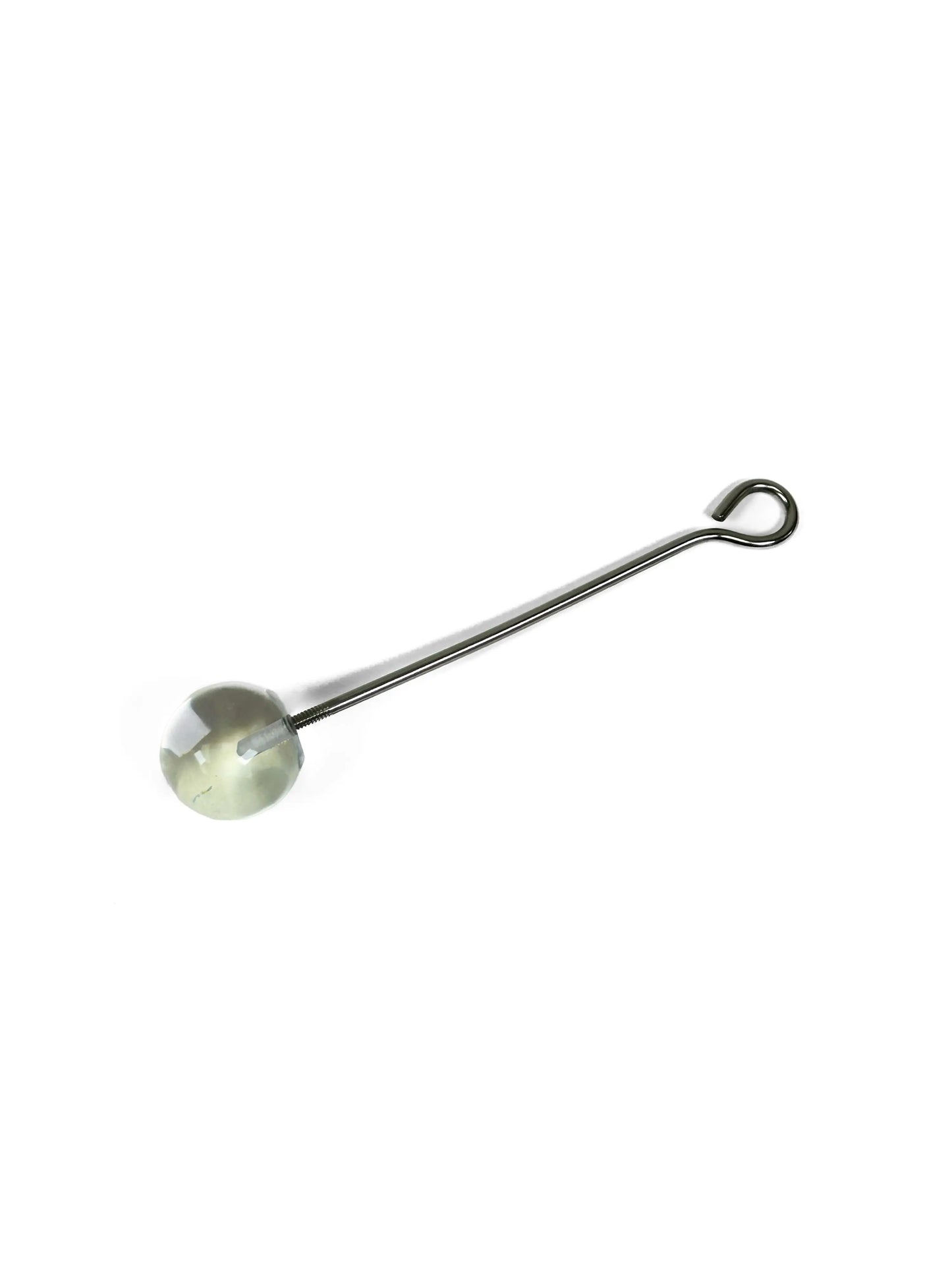 Sleek 6-inch stainless steel toy extender with a polished, durable finish for enhanced functionality and style.