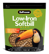 Zupreem Low Iron Softbill  2.5 lb Bag