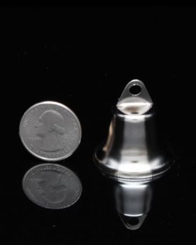 32mm Md Nickel Plated Liberty Bell