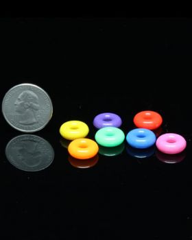 14MM Donut Beads 50pk