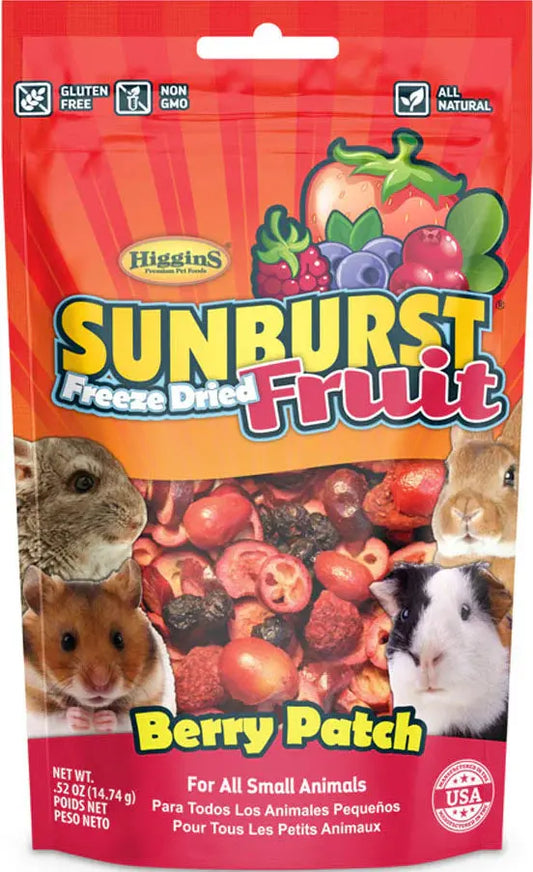Higgins Sunburst Gourmet Natural Treats - Berry Patch, 0.52 oz Higgins