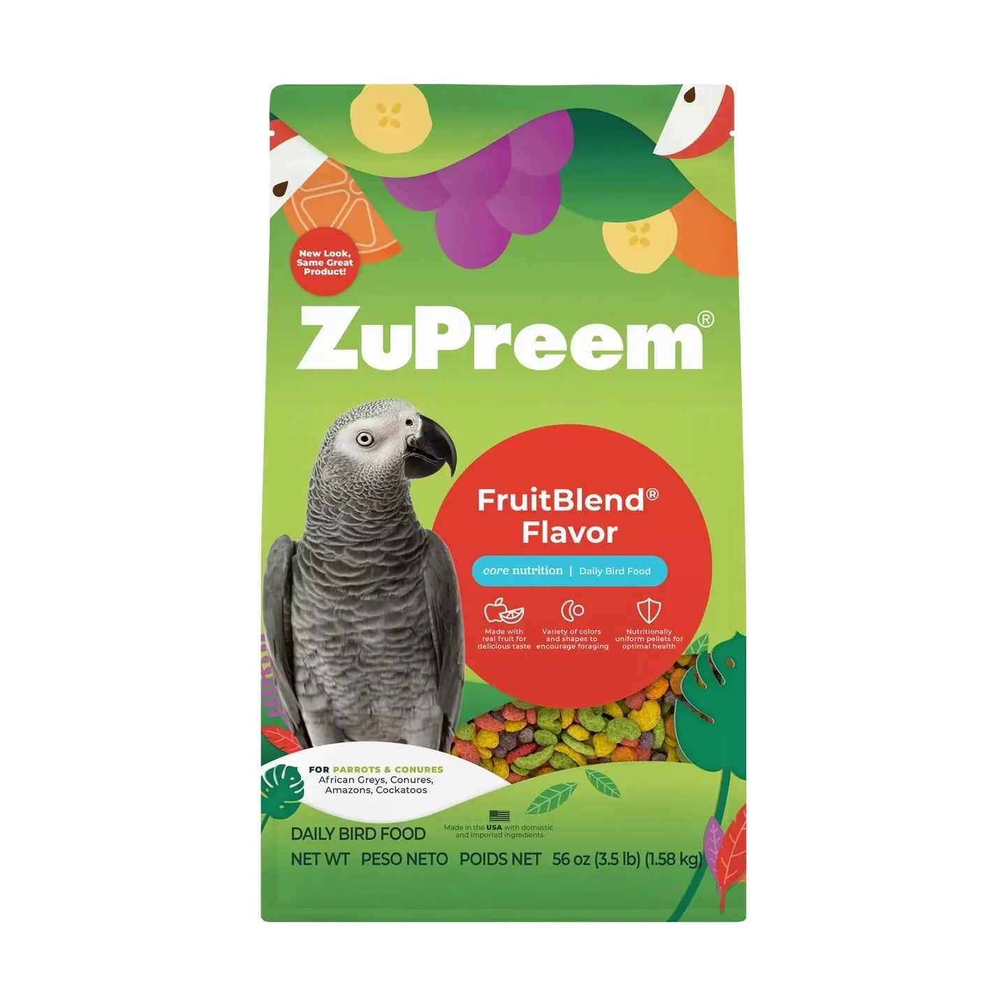 3.5lb ML Fruit Blend-Zupreem Zupreem