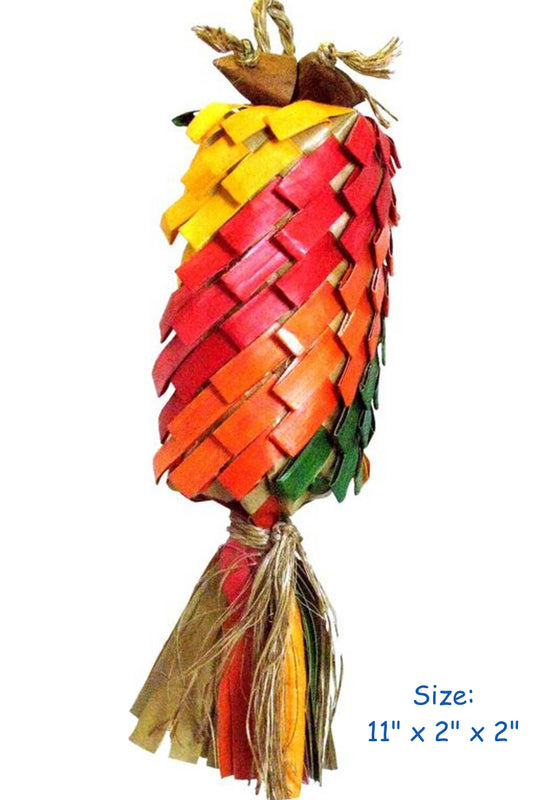 Vibrant Rainbow Pinata Diagonal Md bursting with colorful diagonal stripes, perfect for lively party celebrations.