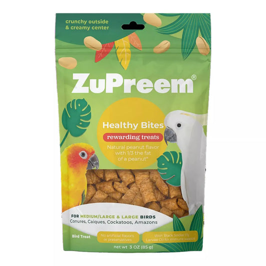 ZuPreem Healthy Bites Treat For Birds 3 oz Zupreem
