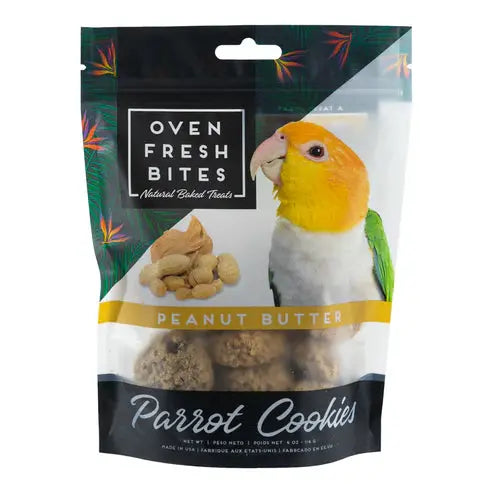 Oven Fresh Bites - 4 oz Parrot Cookies Caitec