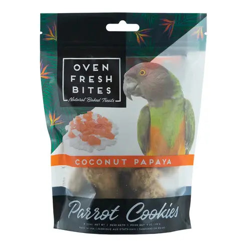 Oven Fresh Bites - 4 oz Parrot Cookies Caitec