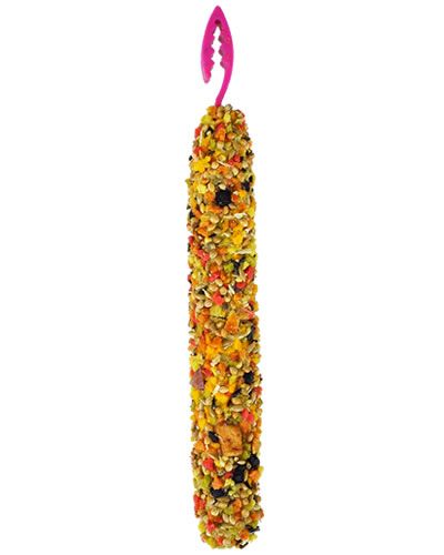 Vibrant Smakers Fruit Finch Treat Sticks by A&E Cage Co., packed with natural, colorful ingredients for your bird's delight.