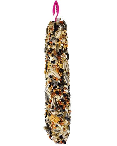 Crunchy Smakers Nut Parrot XXL Treat Sticks, packed with natural nuts and seeds, ideal for large parrots to enjoy.