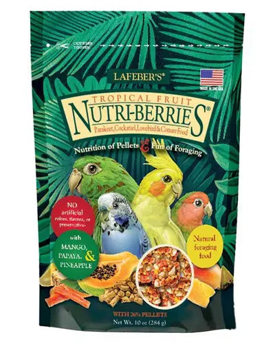 10oz Sm Bird Tropical Fruit Nutri-Berries-Lafeber' Lafeber