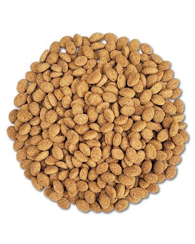 Vibrant pellets of ZuPreem Natural Large Parrot food, crafted for Macaws and Cockatoos with essential nutrients.