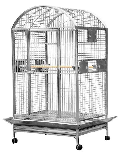 48 x 36 X-Lg Dome Top Stainless Steel A&E Cage A&E Cage Co