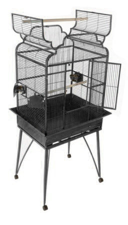 26 x 20 x 36 Powder Coated Victorian Top A&E Cage