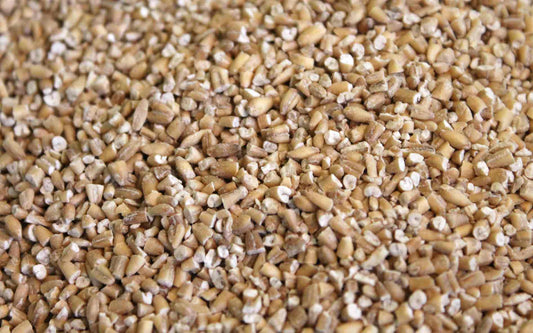 Wholesome 20lb bag of Steel Cut Oats, perfect as a nutritious bulk ingredient for your bird's diet.