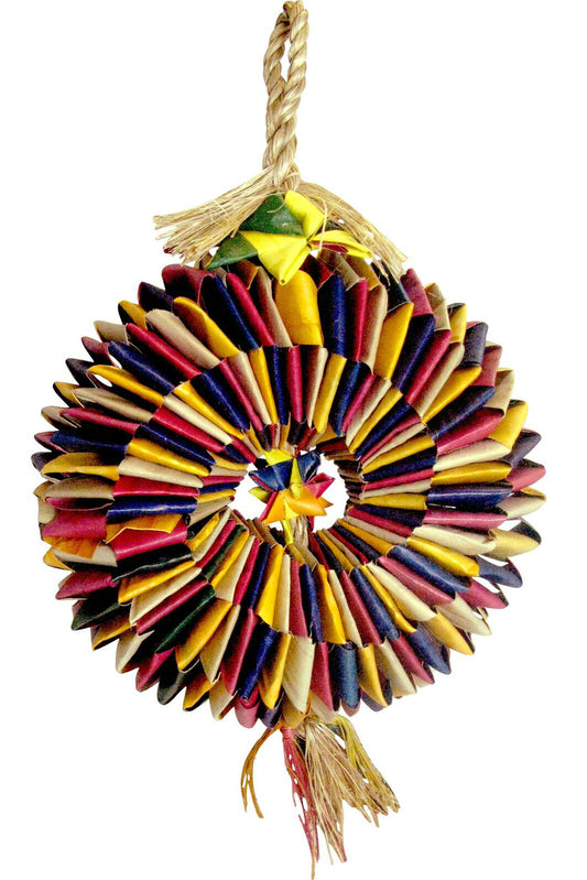 Colorful Tire Foot Toy designed for interactive play, featuring a rugged tire shape with textured surfaces for gripping.