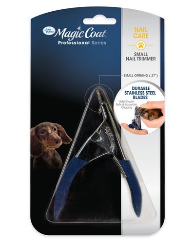 Compact Four Paws Nail Trimmer with ergonomic handles and sturdy stainless steel blades for precise, safe pet grooming.