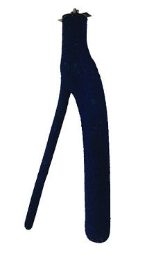 Close-up of a large, forked sand-covered perch, rough-textured for trimming bird beaks and nails, measuring 1.5" by 12".