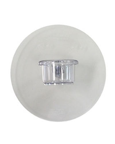 Locking Scatter Guard-Smart Crock in a 10-inch diameter, designed as a clear barrier to prevent food tossing by birds.