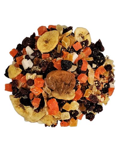 Savor the vibrant mix of fruits in a 20lb bag of World's Best Paradise Fruit Pudding II, bursting with colorful, natural ingredients.
