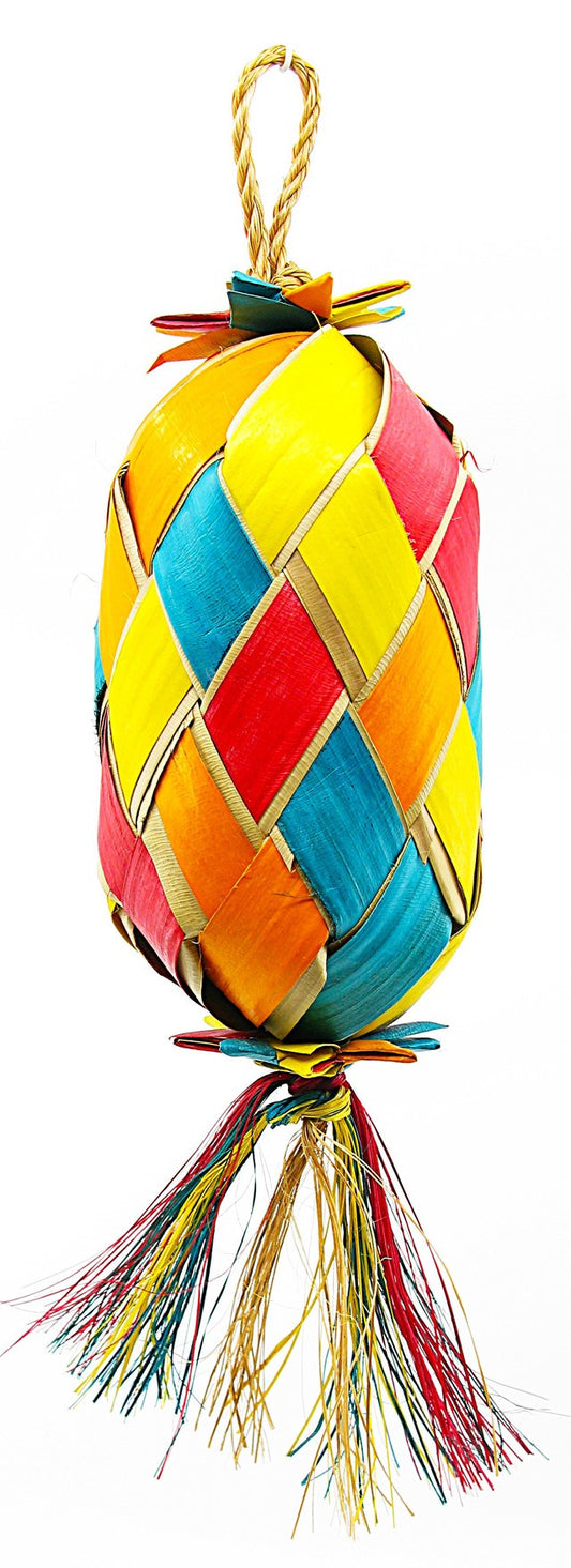 Colorful Egg Pinata Md with a vibrant, festive design, perfect for parties and celebrations, hanging ready to be filled.
