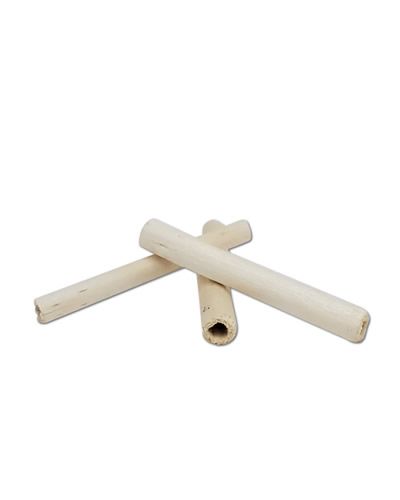 Natural jute sticks for bird toys, showcasing a bundle of textured, earthy-brown sticks, roughly 2.5 inches long.
