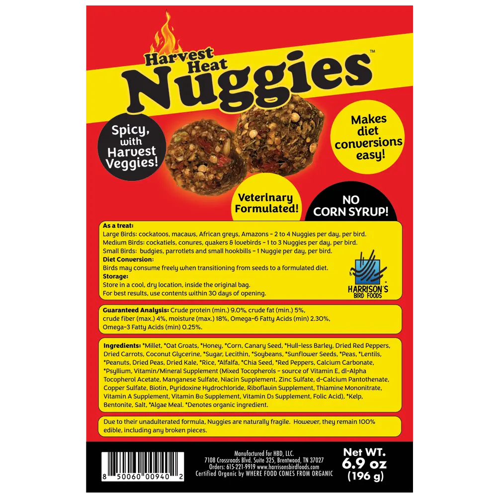 Harvest Heat Nuggies Harrisons
