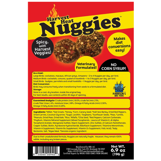 Harvest Heat Nuggies Harrisons
