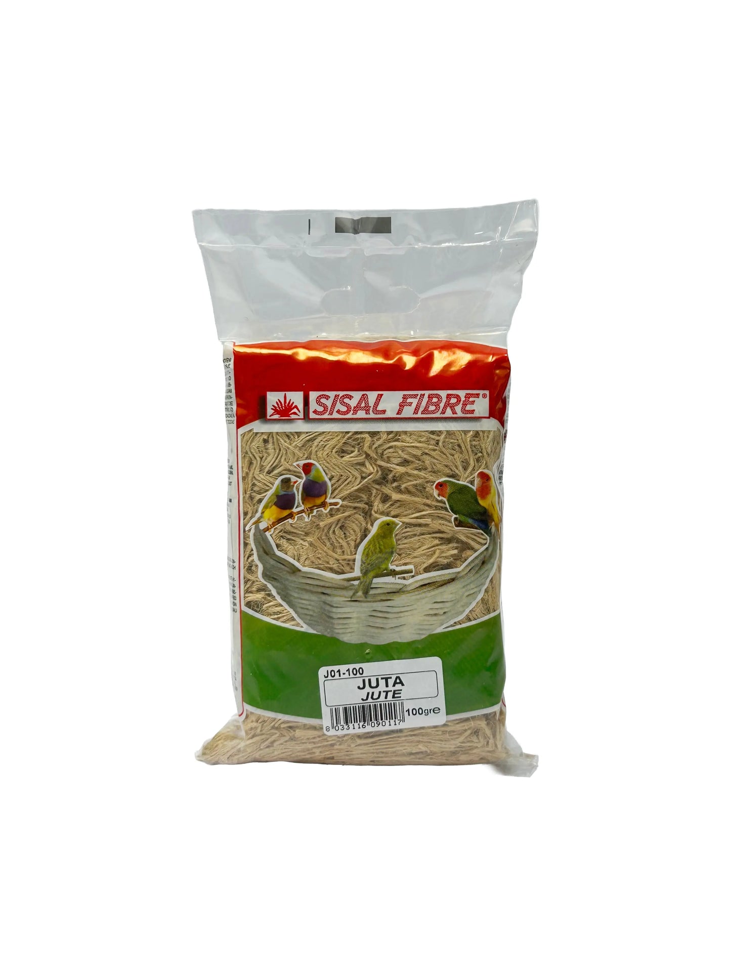 Sisal Fibre Jute Nesting Material 100g Abba