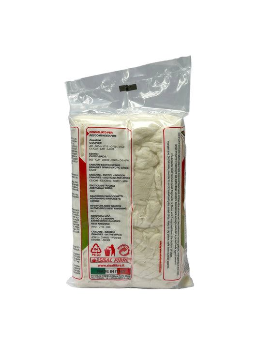 Sisal Fibre Cotton Nesting Material 50g Abba