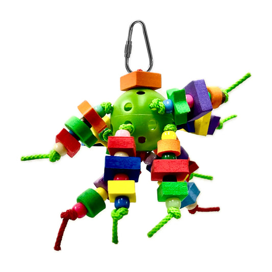 Nylon Explosion - Bird Toy Creations